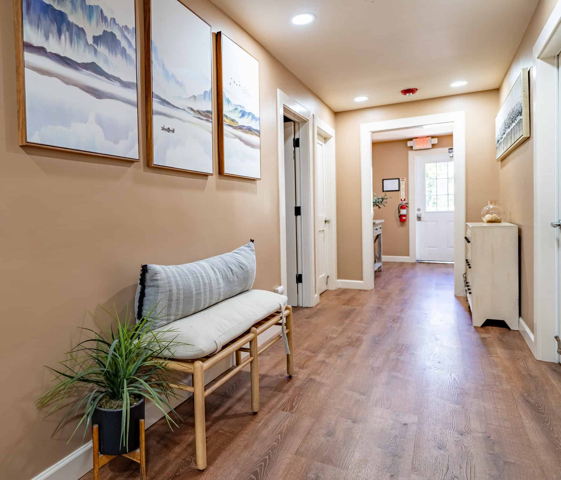 A young man talking to his therapist at drug rehab in Concord, CA.